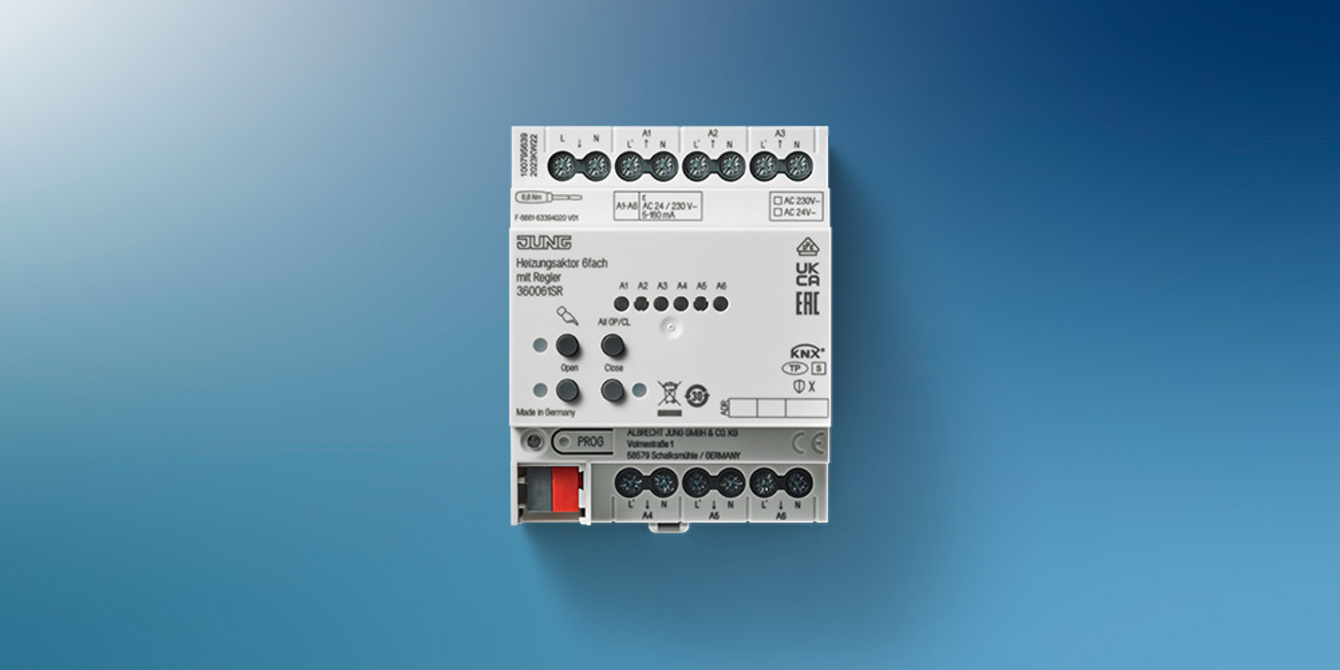 KNX Heizungsaktor 6-fach bei Elektro Eberlein in Bad Steben Bobengrün